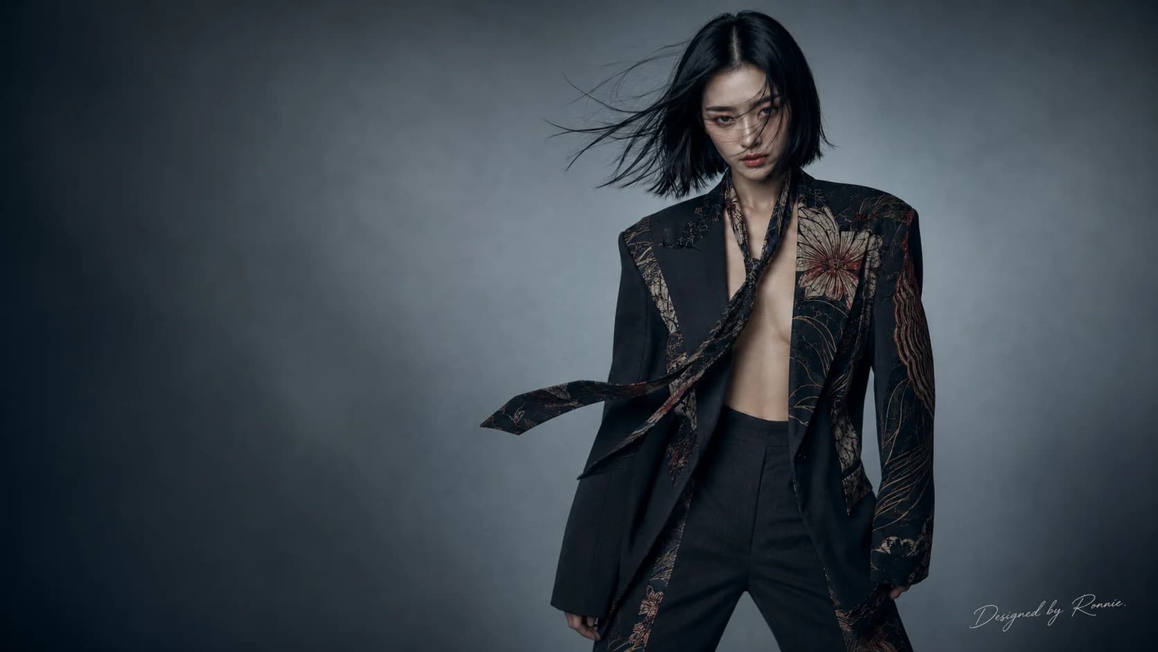 Noir Botanica tailored editorial campaign